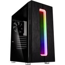 Kolink Nimbus RGB midi tower PC skříň černá 1 předinstalovaný ventilátor, integrované osvětlení, boční okno, prachový filtr