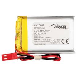 Akyga LP803450 Akupack x Speciální akumulátor Li-Pol 3.7 V 1500 mAh
