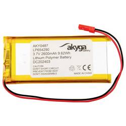 Akyga LP654290 Akupack x Speciální akumulátor Li-Pol 3.7 V 2600 mAh