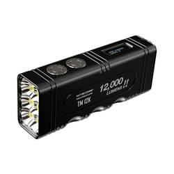 NiteCore TM12K LED kapesní svítilna, napájeno akumulátorem, 12000 lm, 233 g