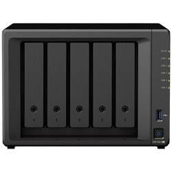 Synology DiskStation DS1522+ skříň pro NAS server 0 GB 5 Bay 2x USB 3.0 hub, s podporou RAID, externí napájení, vypínač, 2x připojovací místo M.2, eSATA