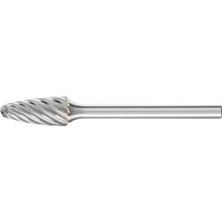 PFERD TOOLS 21230082 frézovací kolík půlkruhový oblouk Délka 43 mm Vnější Ø 6 mm Pracovní délka 13 mm Ø hřídele 3 mm