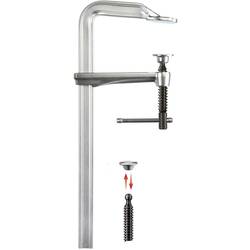 Celoocelová šroubová svěrka GZ-K 1250/120 Bessey GZ125K Rozpětí (max.):1250 mm Délka vyložení:120 mm