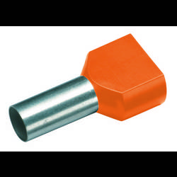Cimco 18 2418 dutinka 4 mm² částečná izolace oranžová 100 ks