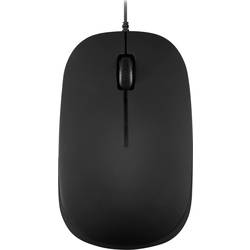 Perixx Perimice-201 optická drátová myš, PS2, 3 tlačítko, 1000 dpi, černá
