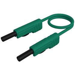 SKS Hirschmann MLB 100/1 V gn měřicí kabel lamelová zástrčka 4 mm lamelová zástrčka 4 mm 1.00 m zelená 1 ks