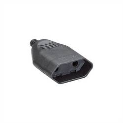 Bachmann 900.012 Euro propojka plast 250 V černá IP20