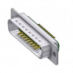 Deltron Connectors Deltron DTS 17W2 PZ/2 D-SUB zástrčka 180 ° Pólů: 17 1 ks