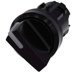 Siemens 3SU10022BF100AA0 3SU1002-2BF10-0AA0 kloubový spínač plastový přední prstenec, s možností osvětlení otočný přepínač černá 1 x 90 ° 1 ks