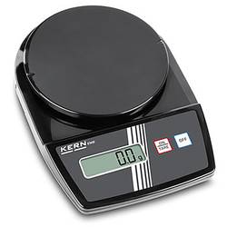 Kern EMB 500-1BE váha na dopisy 0.5 kg, rozlišení 0.1 g na baterii, napájení ze sítě (volitelné), černá