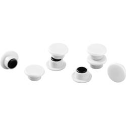 Durable magnet 475102 (Ø) 15 mm kulatý bílá 1 sada 475102