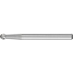 PFERD TOOLS 21211083 frézovací kolík tvrdokov koule 3 mm Délka 33 mm Vnější Ø 3 mm Pracovní délka 2 mm Ø hřídele 3 mm 1 ks