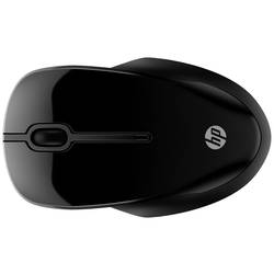 HP 250 Dual optická drátová myš, bezdrátový, Bluetooth®, 3 tlačítko, 1600 dpi, černá