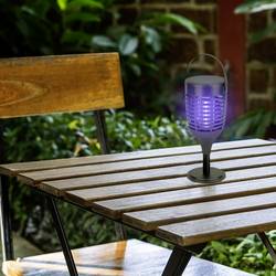 V-TAC VT-3215 23459 UV lapač hmyzu UV světlo, mřížka pod napětím 5 W (Ø x v) 128 mm x 672 mm černá 1 ks