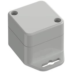 TRU COMPONENTS TC-10860360 Přírubové pouzdro 44.80 x 44.80 x 40.10 ABS světle šedá 1 ks