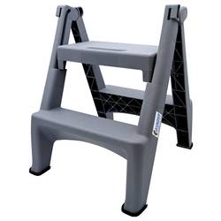 Kunzer 7KKT02 plast sklápěcí schůdky skládací max.prac. výška: 44 cm šedá 3.3 kg