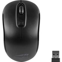 SpeedLink CEPTICA optická myš, přenos bezdrátový, 3 tlačítko, 1600 dpi, černá