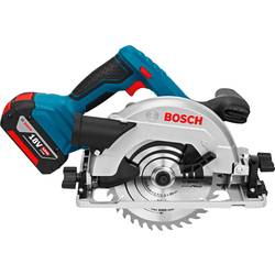 Bosch Professional GKS 18V-57 G aku ruční kotoučová pila, max. řez 57 mm, vč. 2x aku, vč. nabíječky, kufřík, vč. paralelního dorazu, 18 V, 4 Ah, 06016A2106