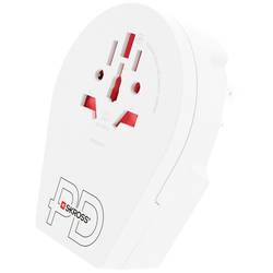 Skross 1.500292 cestovní adaptér Country Adapter World to US USB C20PD