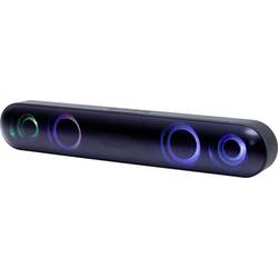 Gembird SPKBT-BAR400L Soundbar černá Bluetooth®, osvětlení reproduktoru