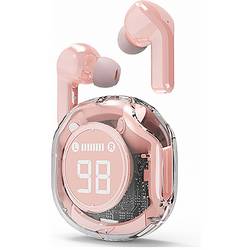 Gembird TWST-01-PK špuntová sluchátka Bluetooth®, TWST-01-PK, stereo, růžová