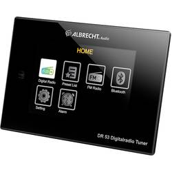 Albrecht DR 53 DAB+/UKW/Bluetooth 27251 stolní rádio, DAB, DAB+, FM, vč. dálkového ovládání, Spotify, černá