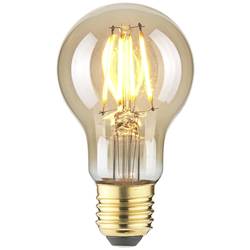 LightMe LM85056 LED E27 klasická žárovka 4.5 W jantar (Ø x v) 60 mm x 108 mm vlákno 1 ks