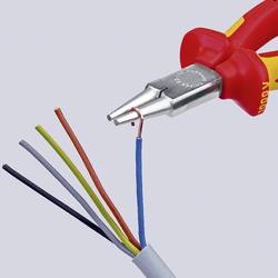 Knipex 22 06 160 VDE kleště kruhové rovné chrom-vanadová elektrikářská ocel 160 mm