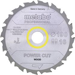 Metabo MULTI CUT PROFESSIONAL 628292000 pilový kotouč 165 x 20 x 1.4 mm Počet zubů (na palec): 54 1 ks