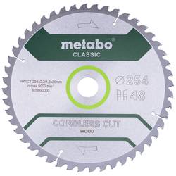Metabo 628691000 pilový kotouč 254 x 30 mm Počet zubů (na palec): 48 1 ks