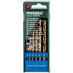 Metabo 627171000 sada spirálových vrtáku do kovu, 6dílná, 1 ks