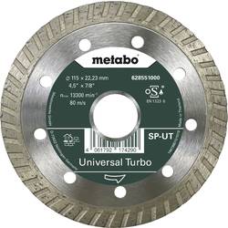 Metabo 628551000 diamantový řezný kotouč Průměr 115 mm Ø otvoru 22.23 mm beton 1 ks