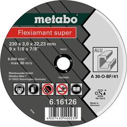 Metabo 616751000 řezný kotouč lomený 115 mm 25 ks hliník, neželezné kovy, měď, mosaz, bronz