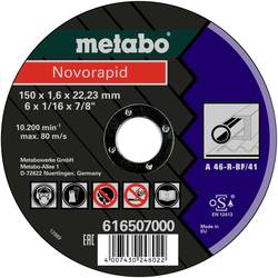 Metabo 616507000 řezný kotouč rovný 150 mm 25 ks list, Profily