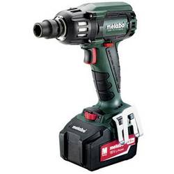 Metabo SSW 18 LTX 400 BL, 602205500 aku rázový utahovák, 18 V, 4 Ah, Li-Ion, vč. 2x aku, vč. příslušenství