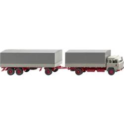 Wiking 045502 H0 model nákladního vozidla Magirus 235 DE, Eska, Gateng, Krieselově šedá
