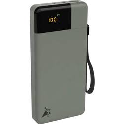 Aqiila B20+M powerbanka Li-Pol, 20000 mAh, USB-A, USB-C®, mechově zelená