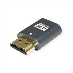 Value 14.99.3447 HDMI EDID emulátor černá 4K UHD 0 mm