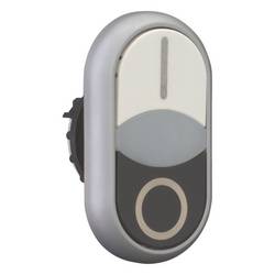 Eaton 284816 M22-DDLF-WS-X1/X0 dvojitý tlakový spínač plastový přední prstenec 1 ks