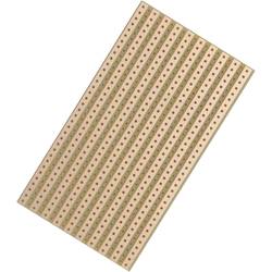 TRU COMPONENTS eurodeska tvrzený papír (d x š) 90 mm x 50 mm 35 µm Rastr (rozteč) 5.08 mm Množství 4 ks