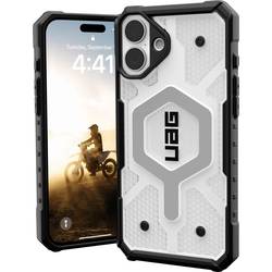 Urban Armor Gear Pathfinder MagSafe Case zadní kryt na mobil Apple iPhone 16 Plus Ice , transparentní Kompatibilní s MagSafe 114463114343