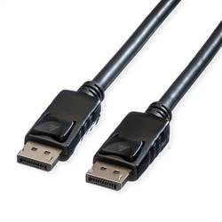 Roline DisplayPort kabel Konektor DisplayPort, Konektor DisplayPort 2.00 m černá 11.04.5982 stíněný Kabel DisplayPort