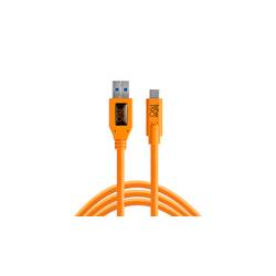 Tether Tools USB kabel USB 3.0 USB-C ® zástrčka, USB-C ® zástrčka 4.60 m oranžová CUC3215-ORG