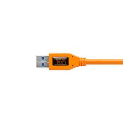 Tether Tools USB kabel USB 3.0 USB-C ® zástrčka, USB-C ® zástrčka 4.60 m oranžová CUC3215-ORG