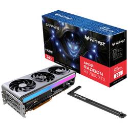 Sapphire grafická karta AMD Radeon RX 7900 XTX Nitro+ 24 GB GDDR6-RAM PCIe HDMI™, DisplayPort přetaktovaná