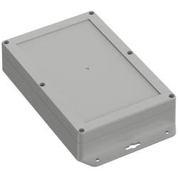 TRU COMPONENTS TC-10860980 Přírubové pouzdro 209.70 x 139.80 x 45.10 polykarbonát světle šedá 1 ks