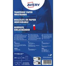Avery-Zweckform TYVRD-50 #####Einlassband (d x š) 256 mm x 19 mm lepicí proužek 500 ks