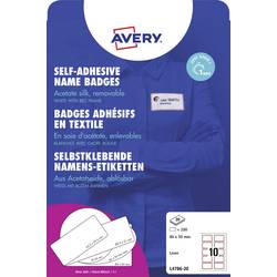 Avery-Zweckform L4786-20 štítek se jménem Kennzeichnungsetiketten (š x v) 85 mm x 50 mm 200 ks