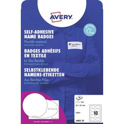 Avery-Zweckform J4882-20 štítek se jménem Kennzeichnungsetiketten (š x v) 85 mm x 50 mm 200 ks