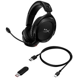 HyperX Cloud Stinger 2 Wireless Sluchátka Over Ear bezdrátová, 676A2AA, stereo, černá